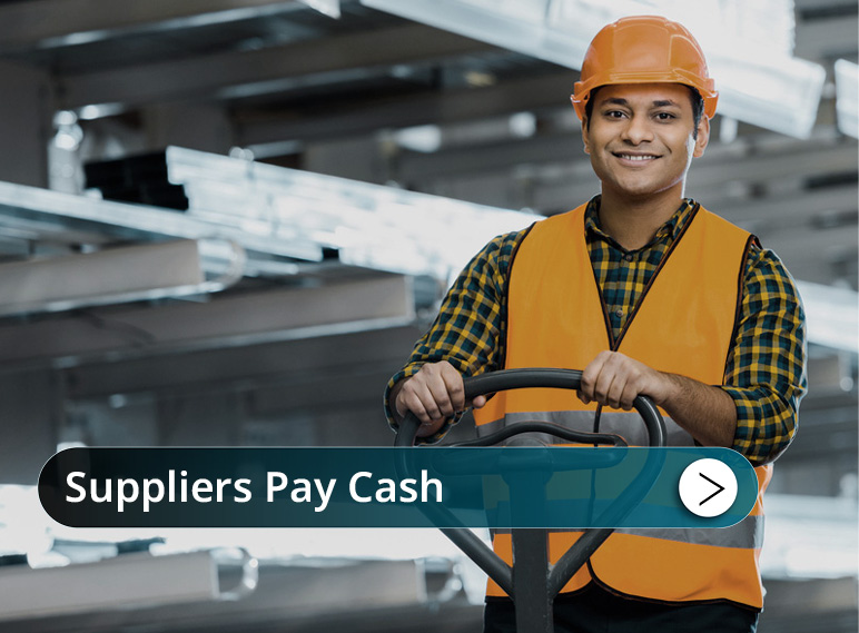 Suppliers pay cash Mini