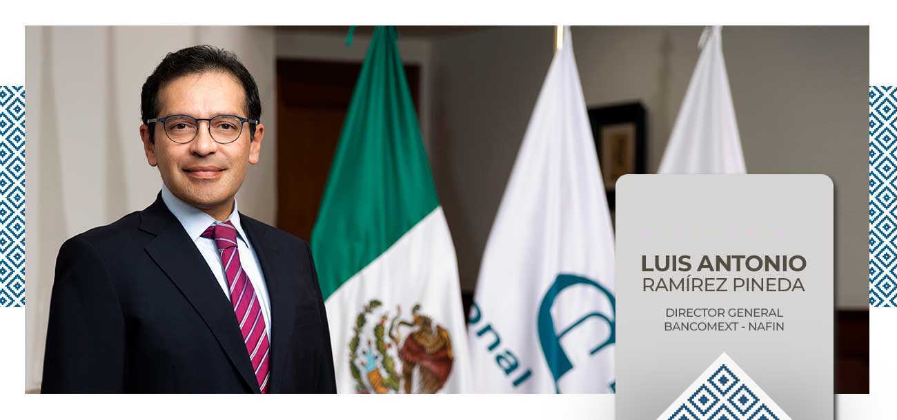 Luis Antonio Ram&iacute;rez Pineda toma posesi&oacute;n como Director General de Nafin y Bancomext
