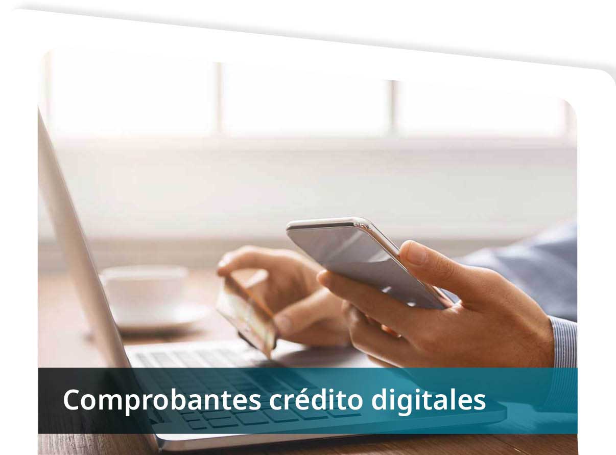 Comprobantes Credit Digitales Mini