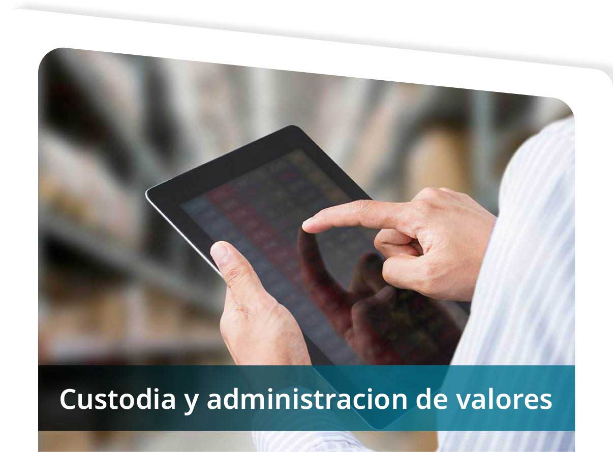 Custodia y Administraci�n de Valores Mini