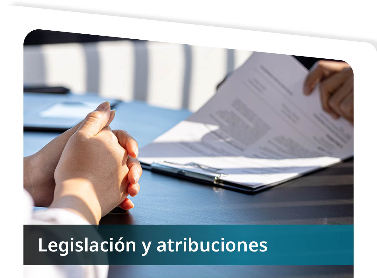 Legislaci�n y Atribuciones Mini