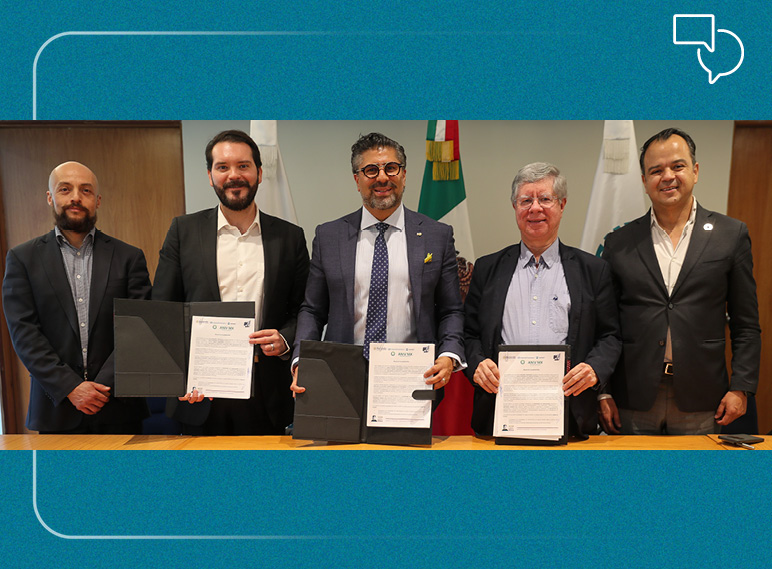 Nafin y Bancomext firman convenio con la C�mara Verde LATAM para impulsar a Mipymes sostenibles Mini